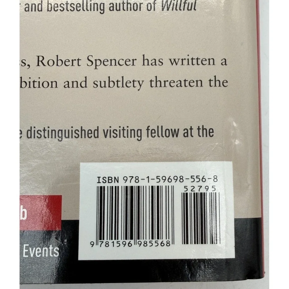 Stealth Jihad by Robert Spencer (2008) Hardcover | Political Commentary - GREAT